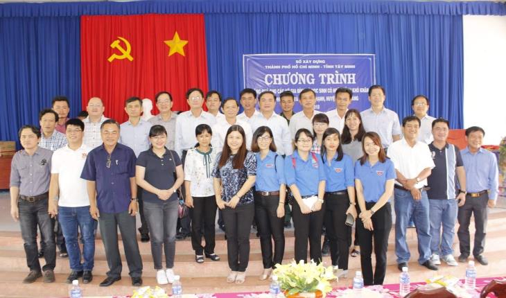 Phối hợp Sở Xây dựng Thành phố Hồ Chí Minh tổ chức Chương trình công tác xã hội năm 2018